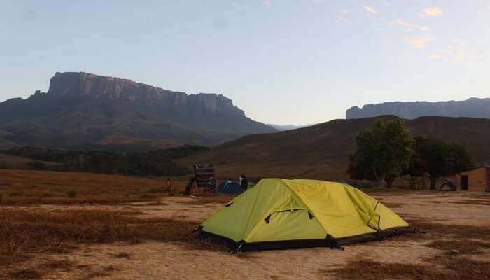 Camping no Monte Roraima