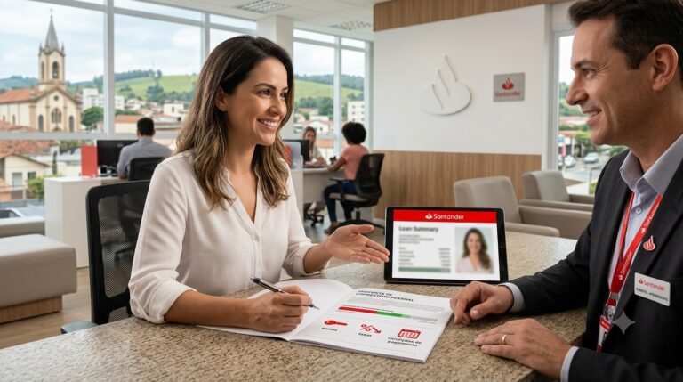 Empréstimo pessoal Santander